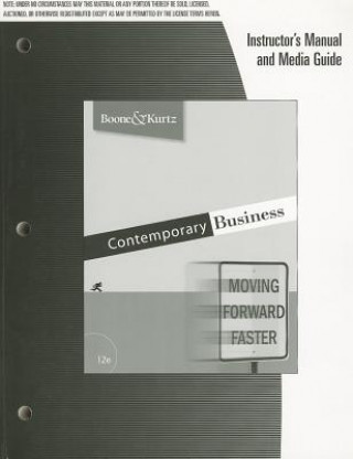 Carte Contemporary Business, Instructor's Manual Media Guide David L. Kurtz