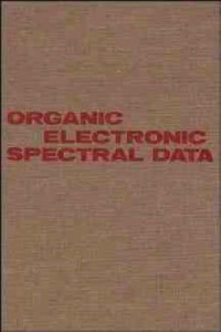 Carte Organic Electronic Spectral Data, Volume 28, 1986 