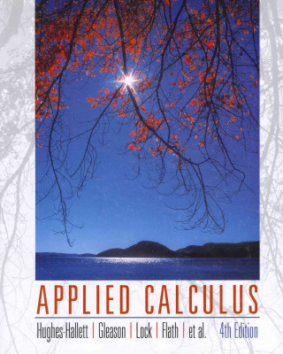 Carte Applied Calculus, Textbook and Student Solutions Manual Deborah Hughes-Hallett