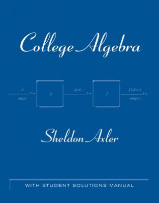 Carte College Algebra Sheldon Axler