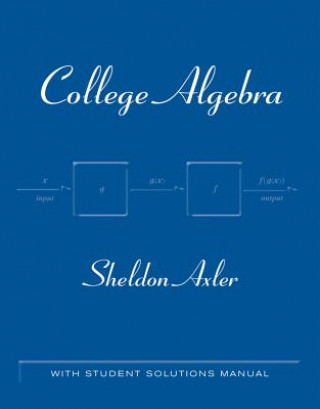 Książka College Algebra Sheldon Axler