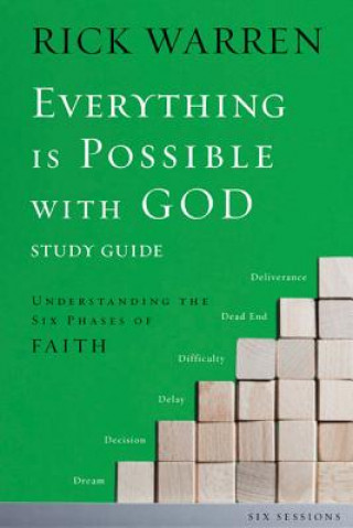 Kniha Everything is Possible with God Bible Study Guide Rick Warren