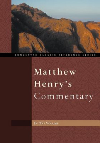 Carte Matthew Henry's Commentary Matthew Henry
