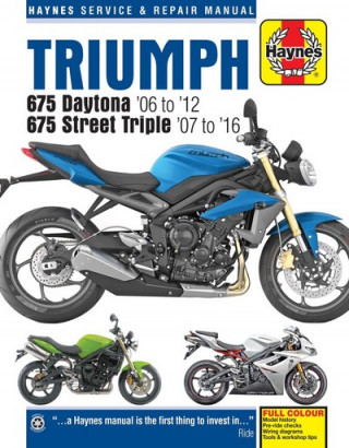 Kniha Triumph 675 Daytona (06 - 12) & Street Triple (07 - 16) 