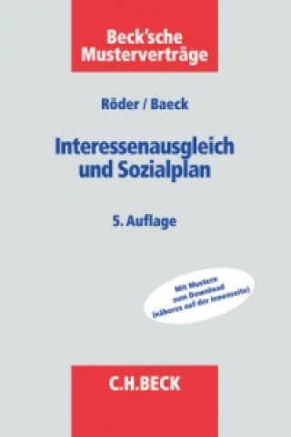 Książka Interessenausgleich und Sozialplan Gerhard Röder