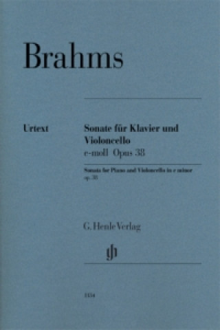 Tiskovina Brahms, Johannes - Violoncellosonate e-moll op. 38 Johannes Brahms