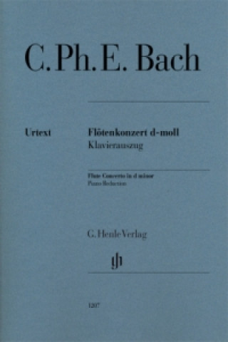 Tiskovina Bach, Carl Philipp Emanuel - Flötenkonzert d-moll Carl Philipp Emanuel Bach