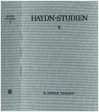 Materiale tipărite Haydn Studien, Einbanddecke. Bd.10 