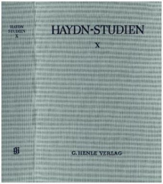 Tiskovina Haydn Studien, Einbanddecke. Bd.10 