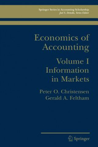 Kniha Economics of Accounting Peter O. Christensen