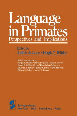 Kniha Language in Primates J. De Luce