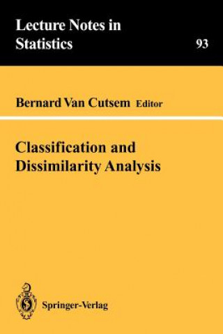 Buch Classification and Dissimilarity Analysis Bernard Van Cutsem