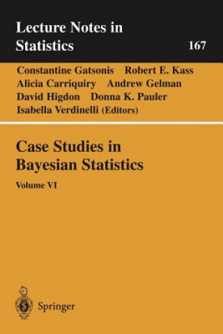 Kniha Case Studies in Bayesian Statistics Alicia Carriquiry