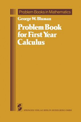 Knjiga Problem Book for First Year Calculus George W. Bluman