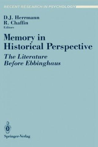 Kniha Memory in Historical Perspective Roger Chaffin