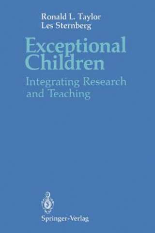 Kniha Exceptional Children Ronald L. Taylor