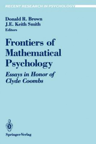 Książka Frontiers of Mathematical Psychology Donald R. Brown