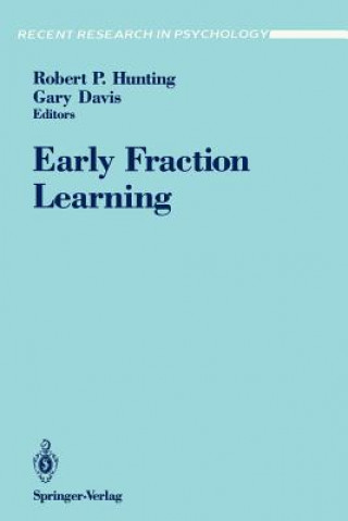 Knjiga Early Fraction Learning Gary Davis