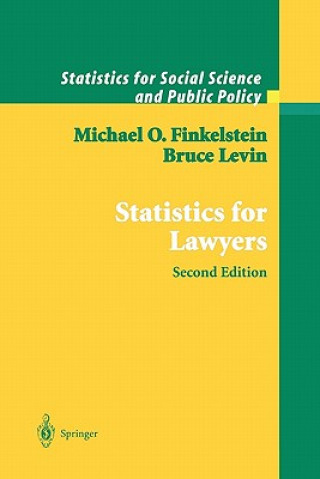 Buch Statistics for Lawyers Michael O. Finkelstein