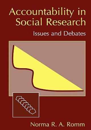 Kniha Accountability in Social Research Norma R.A. Romm