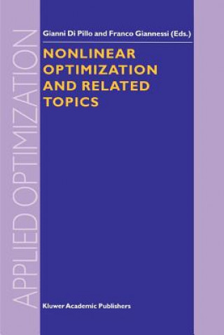 Kniha Nonlinear Optimization and Related Topics F. Giannessi