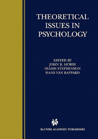 Książka Theoretical Issues in Psychology John R. Morss