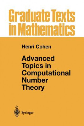 Könyv Advanced Topics in Computational Number Theory Henri Cohen