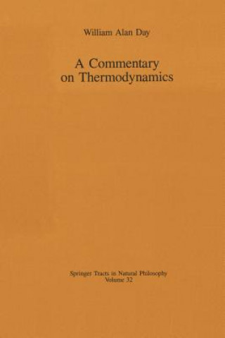 Kniha Commentary on Thermodynamics William A. Day