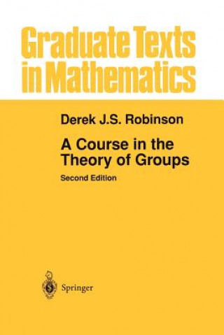 Könyv Course in the Theory of Groups Derek J.S. Robinson