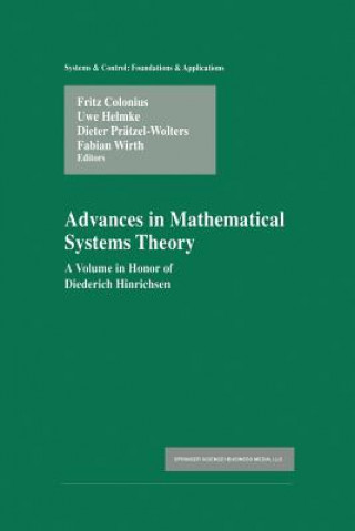 Knjiga Advances in Mathematical Systems Theory Fritz Colonius