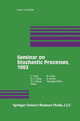 Książka Seminar on Stochastic Processes, 1992 Cinlar