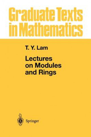 Kniha Lectures on Modules and Rings Tsit Yuen Lam