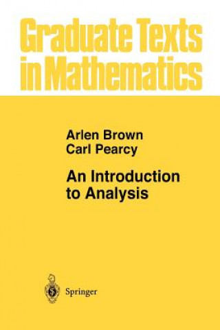 Carte An Introduction to Analysis Arlen Brown