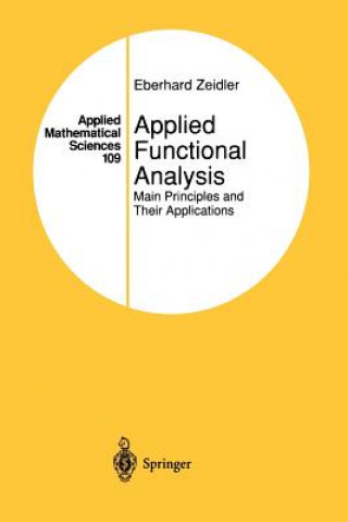 Carte Applied Functional Analysis Eberhard Zeidler