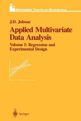Kniha Applied Multivariate Data Analysis J. D. Jobson