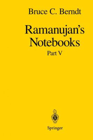 Kniha Ramanujan's Notebooks Bruce C. Berndt