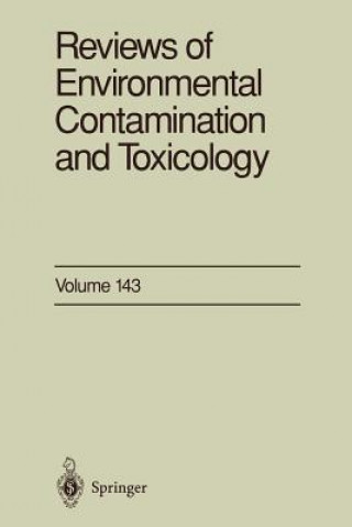 Książka Reviews of Environmental Contamination and Toxicology Dr. George W. Ware