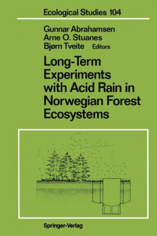 Carte Long-Term Experiments with Acid Rain in Norwegian Forest Ecosystems Gunnar Abrahamsen