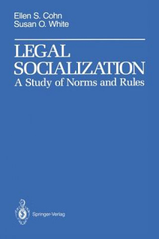 Kniha Legal Socialization Ellen S. Cohn