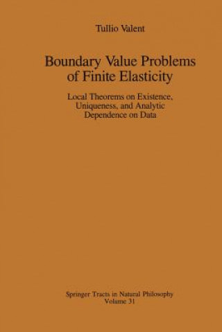 Buch Boundary Value Problems of Finite Elasticity Tullio Valent