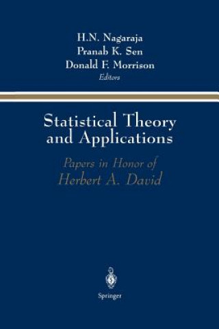 Kniha Statistical Theory and Applications Donald F. Morrison