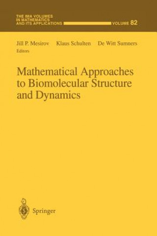 Könyv Mathematical Approaches to Biomolecular Structure and Dynamics Jill P. Mesirov
