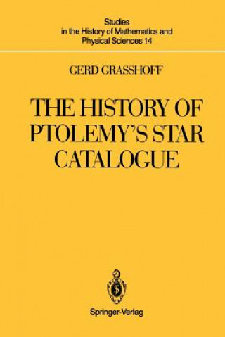 Carte History of Ptolemy's Star Catalogue Gerd Graßhoff