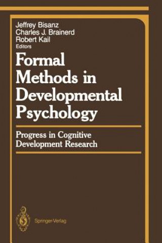 Buch Formal Methods in Developmental Psychology Jeffrey Bisanz