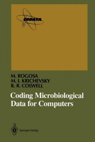 Knjiga Coding Microbiological Data for Computers Morrison Rogosa