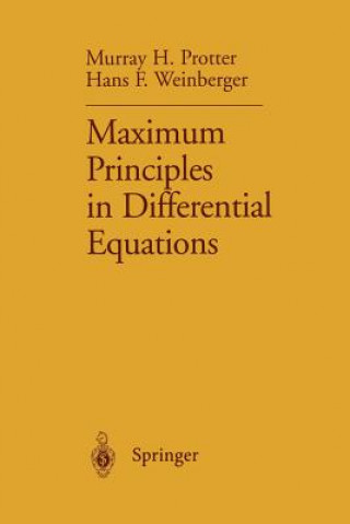 Kniha Maximum Principles in Differential Equations Murray H. Protter