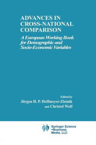 Book Advances in Cross-National Comparison Jürgen H. P. Hoffmeyer-Zlotnik