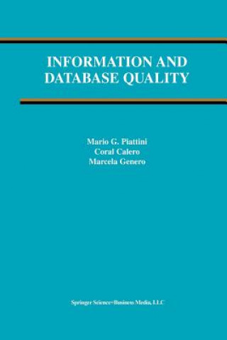 Buch Information and Database Quality Coral Calero