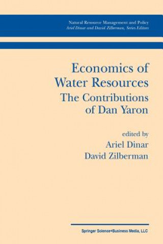 Book Economics of Water Resources The Contributions of Dan Yaron Ariel Dinar