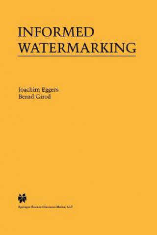 Buch Informed Watermarking Joachim Eggers